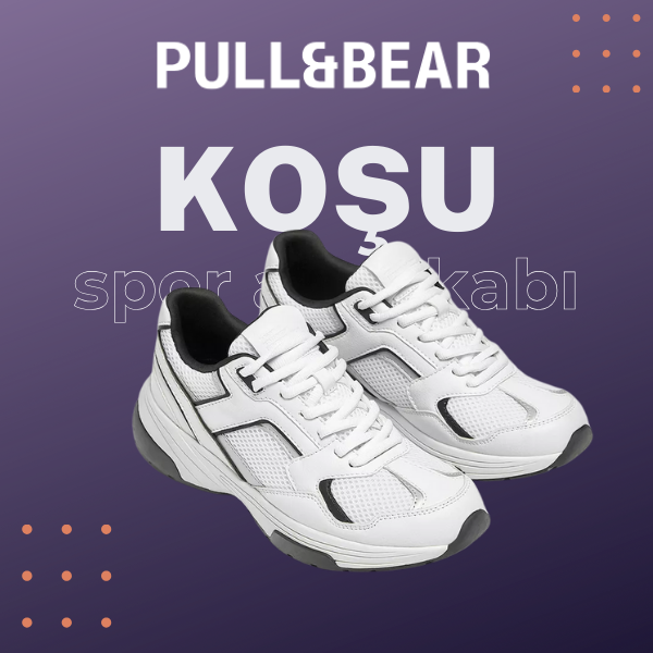 Koşu spor ayakkabı Pull&Bear