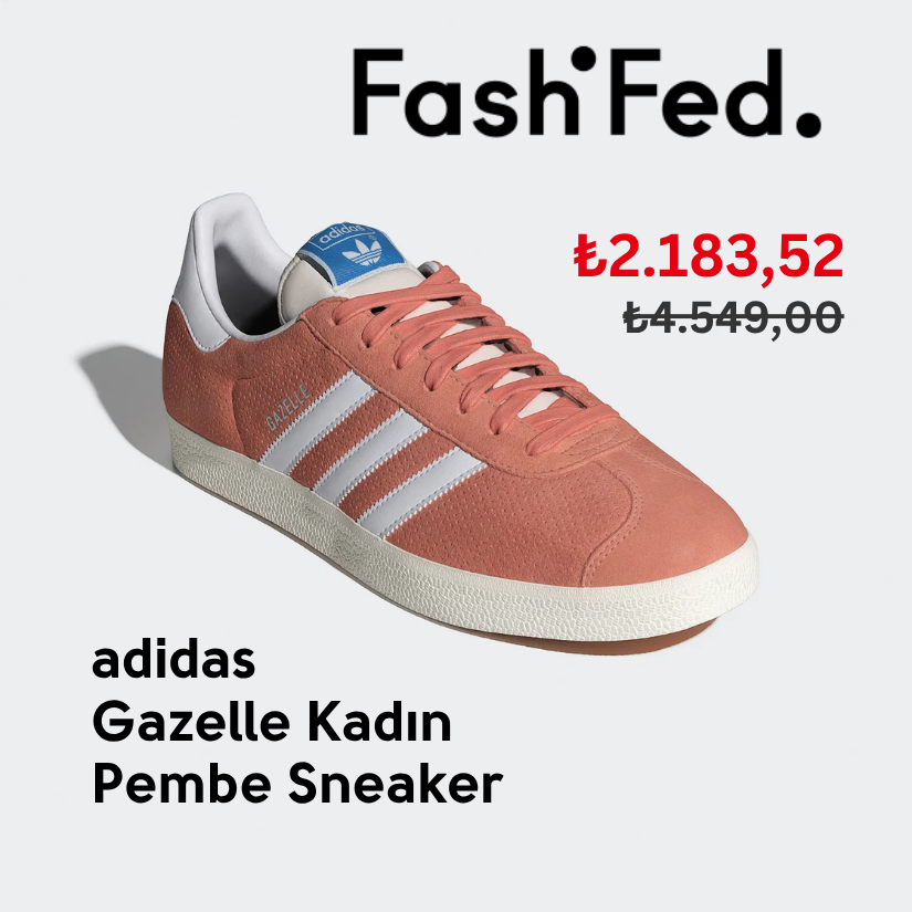 adidas Gazelle Kadın Pembe Sneaker