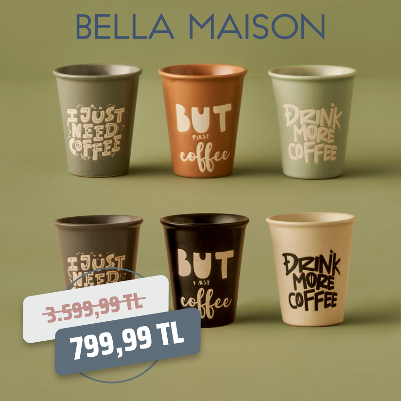 Need Stoneware Espresso Fincanı 6'lı 100 cc