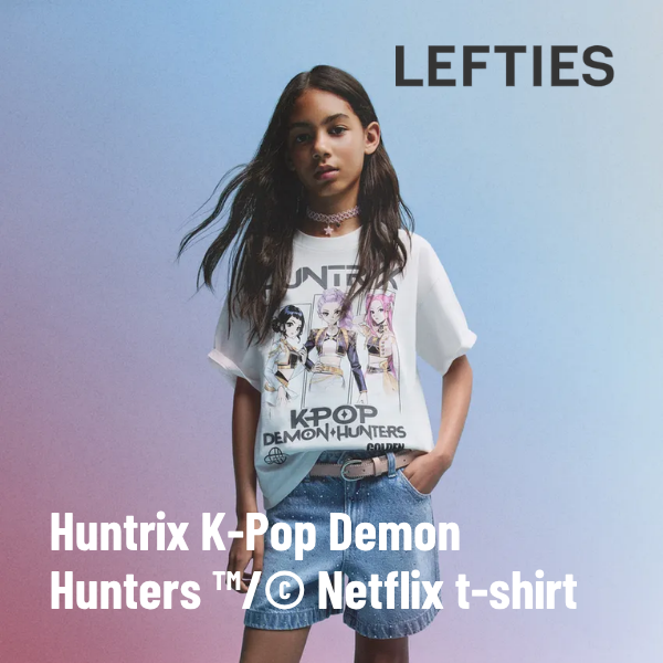 Lefties Huntrix K-Pop Demon Hunters Netflix t-shirt