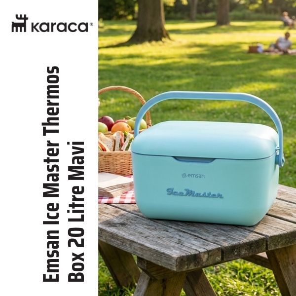 Emsan Ice Master Thermos Box 20 Litre Mavi